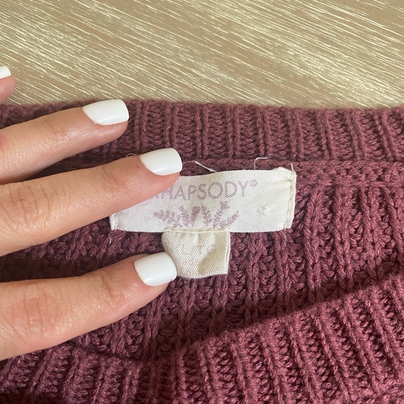 Purple Sweater - Picture 3 of 3